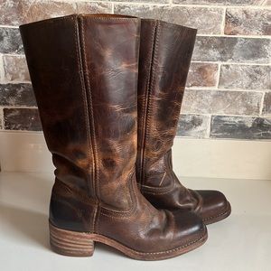 Frye Tall Campus Boots size 8